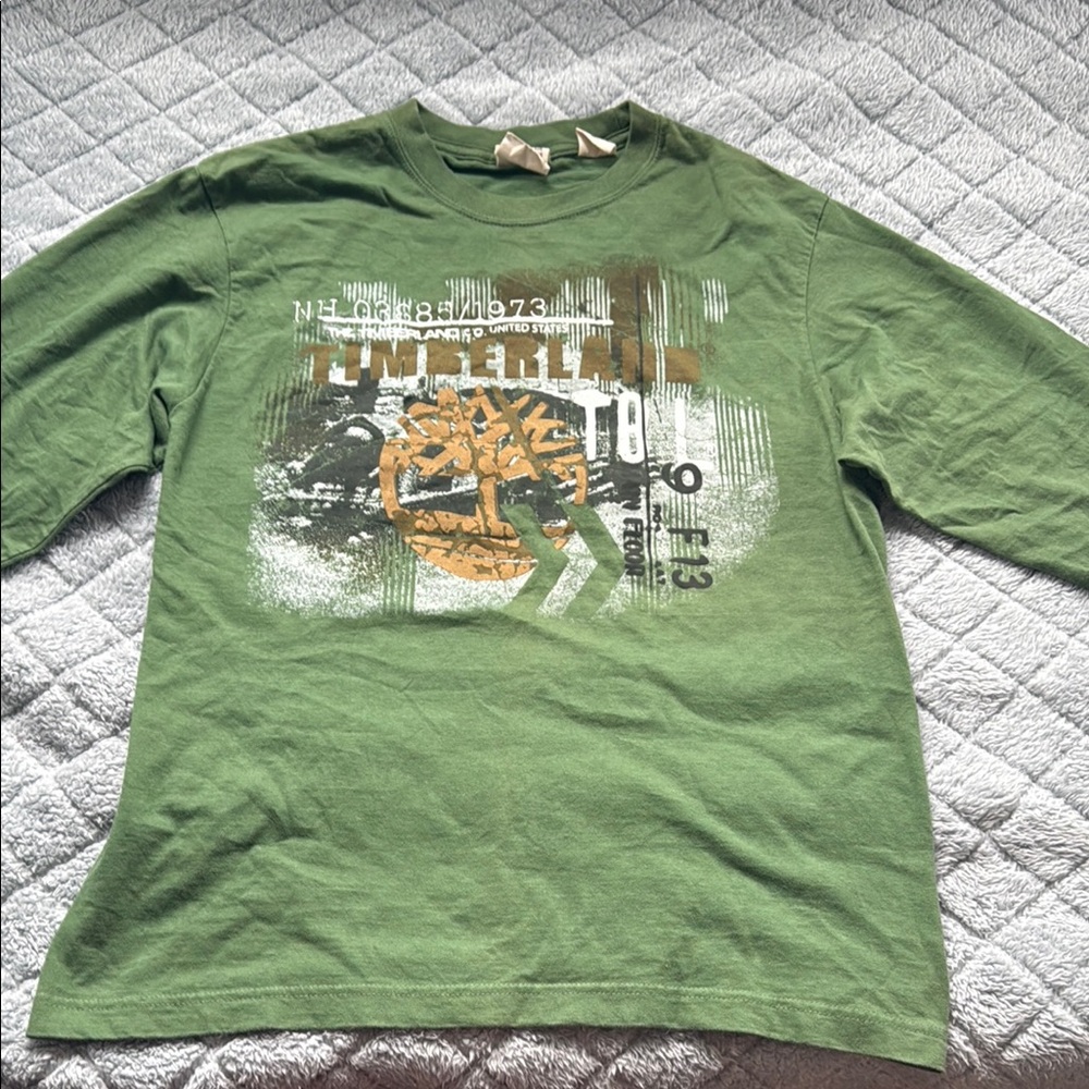 Timberland Urban Green Long Sleeve Tee